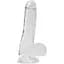 Прозорий фалоімітатор Alive Jelly Dildo Pepito - мініатюра 1