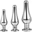 Набор анальных пробок конической формы DreamToys DT21874 Gleaming Love Pleasure Set Silver - миниатюра 1