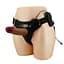 Страпон Pretty Love Harness Briefs Micheal 17.5 см коричневий - мініатюра 5
