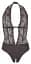 Боді Cottelli Collection Lingerie Crotchless M чорний - мініатюра 3