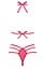 Комплект белья Obsessive Giftella L/XL красный - миниатюра 6