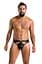 Сексуальні чоловічі стрінги Passion 033 Thong Paul L/XL чорний - мініатюра 2