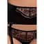 Комплект білизни Passion BRIDA Set OpenBra black L/XL - мініатюра 3