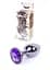 Анальная пробка Jawellery Dark Silver PLUG Purple Boss Series 64-00034 98283 - миниатюра 1