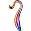 Фаллоимитатор Glamour Glass Elegant Curved 18 см мульти - миниатюра 1