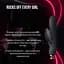 Вібратор-кролик Rocks Off Every Girl з 2 моторами та LED-підсвічуванням (Black) - мініатюра 2