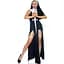 Костюм монашки-грешницы Leg Avenue Sultry Sinner S, платье, головной убор, воротник - миниатюра 3