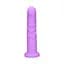 Вібратор Loveline Ultra Soft Silicone Rotating G-Spot 20 см фіолетовий - мініатюра 2