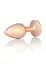 Анальная металлическая пробка Plug-Jewellery Pearl Gold PLUG- Clear S Boss Series 64-00129 100343 - миниатюра 3