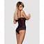 Сітчасте боді на кісточках Obsessive Amanta teddy S/M - мініатюра 6