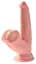 Фаллоимитатор King Cock Plus TDC With 6", 19.5 см (телесный) - миниатюра 2