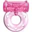 Кільце з вібрацією і презервативом Lybaile Vibrator & condom BI-010081, Рожевий - мініатюра 1