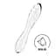 Фалоімітатор Satisfyer Dazzling Crystal 1 18.4 см прозорий - мініатюра 2