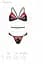 Комплект белья Passion Peonia Set S/M red бра трусики - миниатюра 7