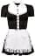 Костюм Cottelli Collection Maids Dress M чорний - мініатюра 4