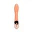 Вібратор-кролик Loveline Ultra Soft Silicone 22 см (помаранчевий) - мініатюра 2