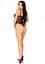 Боди Leg Avenue Cami bodysuit with thong Black XL - миниатюра 6