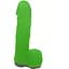 Крафтове мило-член із присоскою Чистий Кайф Green Size M - мініатюра 1