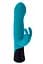 Вібратор-кролик Liebe Pleasure Toys Rabbit Rechargeable 21,5 см (синій) - мініатюра 6