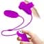 Вибратор с вакуумным стимулятором клитора Pretty Love Suction & Vibro Bullets розовый - миниатюра 6