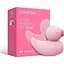 Вакуумный вибратор-уточка CuteVibe Ducky Pink - миниатюра 4