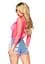 Топ Leg Avenue Long Sleeves T-Shirts Neon Pink One Size - миниатюра 2