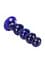 Анальна пробка Radiant Glass Buttplug 11.5 см (синій) - мініатюра 3