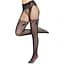 Колготки Leg Avenue Fishnet tights With back seam One Size Black, задний шов, кружево, сетка - миниатюра 3