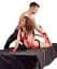 Бондажний набір Bad Kitty Naughty Toys Bed Restraints 5 шт. червоний - мініатюра 4