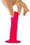 Фалоімітатор Solid Love Premium Silicone Dildo 7 Inch 16.5 см рожевий - мініатюра 3