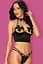 Комплект - Obsessive Delishya set Obsessive Delishya set Ч L/XL 91549 - мініатюра 1