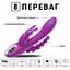 Вагінально-анальний вібратор Super Rabbit з 12 режимами вібрації для жінок 20 см фуксія - мініатюра 6