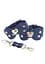 Наручники Taboom Silicone Supreme Wrist Cuffs Set синій - мініатюра 3