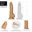 Фалоімітатор Addiction Dual Density Silicone Dildo Caramel 8″, присоска, діаметр 4,3 см, вібропуля - мініатюра 8