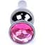 Анальна пробка Boss Of Toys Boss Series - Jewellery Dark Silver Butt Plug Pink, BS6400053, Срібний / Яскраво-рожевий - мініатюра 2