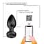 Смарт анальна пробка Equinox USB 9 см з додатком - мініатюра 5
