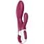 Вибратор-кролик Satisfyer Heated Affair 20 см бордовый - миниатюра 1