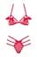 Эротический комплект белья Obsessive Giftella S/M красный - миниатюра 5