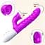 Вибратор для двойной стимуляции Silicon, Vibrator 7 Function and Heating Mode, PURPLE Boss Series 63-00058 100166 - миниатюра 3