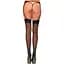 Чулки Leg Avenue Sheer backseam stockings Black One size - миниатюра 1