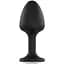 Анальна пробка Dorcel Geisha Plug Diamond XL з кулькою всередині створює вібрації макс діаметр 4.5 см - мініатюра 1