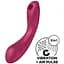 Вакуумный стимулятор с вибрацией Satisfyer Curvy Trinity 1 Red игрушка 3 в 1 - миниатюра 3