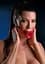 Кляп Taboom Wild Roses Ball Gag чорний - мініатюра 3