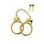 Наручники Taboom Gold Plated BDSM Handcuffs 65 см золотий - мініатюра 4