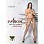 Тілесні колготки з відкритим доступом Passion контрастна лінія Tiopen 010 beige 1/2 (20 den) - мініатюра 5