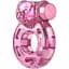 Эрекционное кольцо Lybaile с вибрацией Ring, BI-010084A, Розовый - миниатюра 3