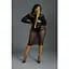 Платье Moonlight Model 03 Black Plus size - миниатюра 3