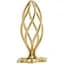 Анальна пробка Lockink Sevanda Hollow Spiral Golden Metal L - мініатюра 1