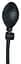 Надувная анальная пробка True Black Vibr.Plug с вибрацией Orion 42-05746000000 87781 - миниатюра 5