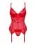 Корсет Obsessive Ingridia corSet & thong M/L - миниатюра 3